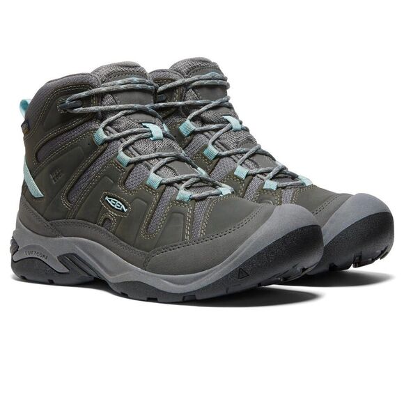 Keen Circadia 1026843 Women's US 9 Gray Leather Waterproof Hiking Boots HAM330 - Picture 5 of 8